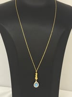 عقد كهرمان ذهب (عيار21K)