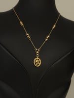 عقد كهرمان ذهب (عيار21K)