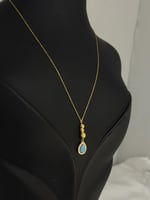 عقد كهرمان ذهب (عيار21K)