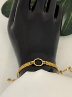 أسوارة كهرمان ذهب (عيار21K)