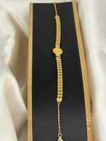 أسوارة كهرمان ذهب (عيار21K)