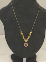 عقد كهرمان ذهب (عيار21K)