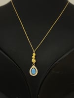 عقد كهرمان ذهب (عيار21K)