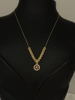 عقد كهرمان ذهب (عيار21K)