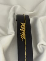 أسوارة كهرمان ذهب (عيار21K)