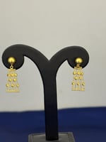 حلق كهرمان ذهب (عيار21K)