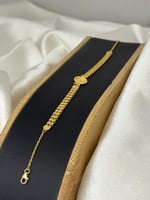 أسوارة كهرمان ذهب (عيار21K)