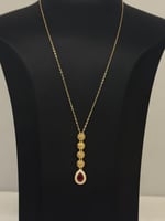 عقد كهرمان ذهب (عيار21K)