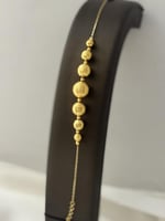 أسوارة كهرمان ذهب (عيار21K)