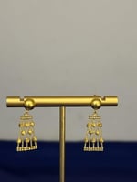 حلق كهرمان ذهب (عيار21K)