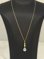 عقد كهرمان ذهب (عيار21K)