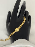 أسوارة كهرمان ذهب (عيار21K)