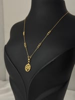 عقد كهرمان ذهب (عيار21K)