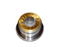 طاحونة قهوة كهربائية ذات ترس مسطح تيتانيوم من دبل...