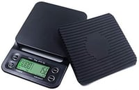 ميزان القهوة المختصة مع مؤقت - 0.1 اجرام الى 3 كيل...