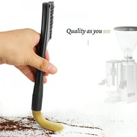 فرشاة تنظيف قهوة احترافية برأسين لطاحونة