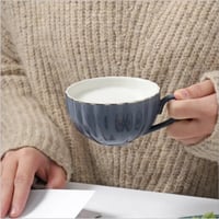 كوب قهوة كابتشنو لون بنفسجي - 220 مل