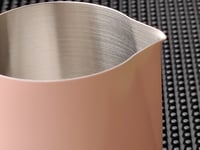 بتشر تبخير حليب سعة 350 مل لون وردي