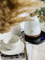 غلاية بريستا ذكية لون ابيض من دبل شوت