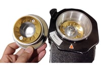 طاحونة قهوة كهربائية ذات ترس مسطح تيتانيوم من دبل...