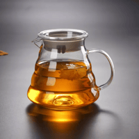 سيرفر زجاجي لتقديم القهوة حجم 3 - 800 مل