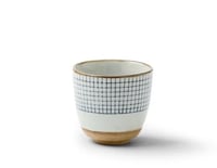 كوب قهوة بخطوط زرقاء 120 مل