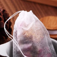 اكياس ورقية فارغة لشاي أو الاعشاب - 100 حبة