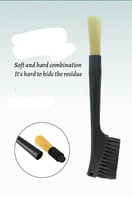 فرشاة تنظيف قهوة احترافية برأسين لطاحونة