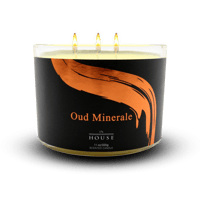 شمعة معطرة عود مينرال 3 فتلات