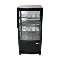 ثلاجة روتور مربع زجاج باب صغير