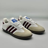 كاجوال سامبا خطوط عنابي