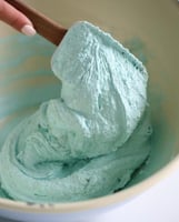 عجينة سكر ازرق فاخرة