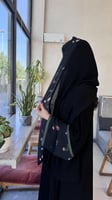 عباية بشريط اخضر 0000001