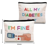 شنطه صغيره لحفظ مستلزمات السكري