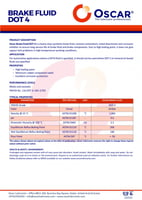 Oscar Brake Fluid DOT 4 250ml