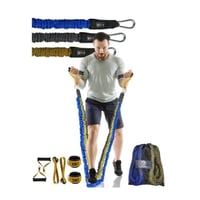 مجموعة أربطة مقاومة متعددة القوة - تمارين منزلية ش...