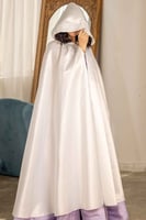 عباية عروس أبيض