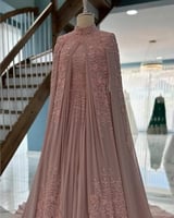 فستان سهرة عربي إسلامي