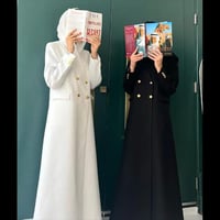 سترة كاريزما – أناقة بالأبيض والأسود