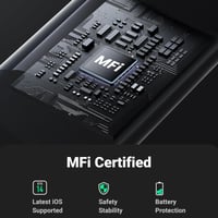 يوجرين سلك شاحن تايب سي ايفون - أبيض معتمد من ابل