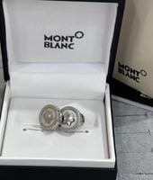 كبكات أو أزرار أكمام مون بلان (Montblanc) - تقليد...