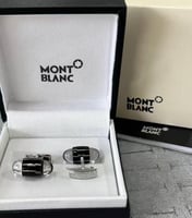 كبكات أو أزرار أكمام مون بلان (Montblanc) - تقليد...