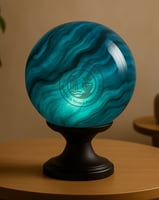 مصباح ديكوري من الفايبر غلاس O1