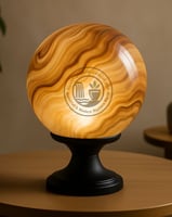 مصباح ديكوري من الفايبر غلاس O1