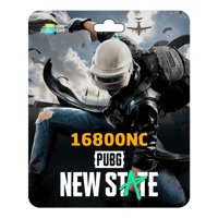 بطاقة شحن ببجي نيو ستيت -16800 NC