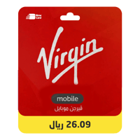 بطاقة رصيد 30 ريال - فيرجن موبايل