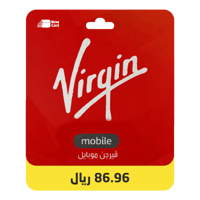 بطاقة رصيد 100 ريال - فيرجن موبايل