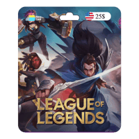 شحن ليغ أوف ليجيندز 25 دولار (شمال أمريكا)