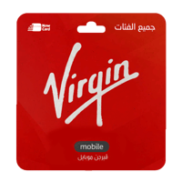 بطاقات شحن رصيد فيرجين موبايل جميع الفئات