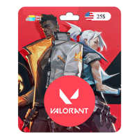 شحن بطاقة فالورانت 25 دولار أمريكي